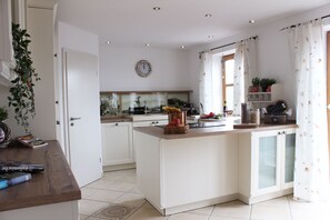 Kühlschrank, Ofen, Herdplatte, Geschirrspüler