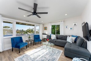 Smart TV, books, music library, video library