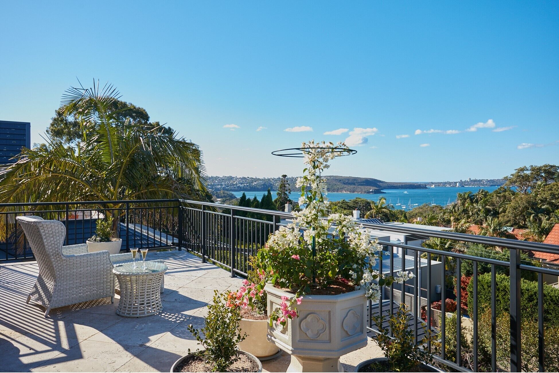 Balmoral and harbour views