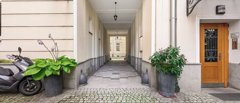 Facciata della struttura