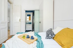 2 habitaciones, tabla de planchar con plancha y wifi gratis 