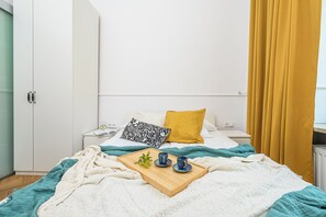 2 habitaciones, tabla de planchar con plancha y wifi gratis
