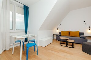 Living room - ShortStayPoland Piękna B20 (Warsaw)