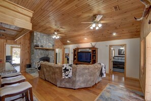 Smart TV, foosball - Secluded home on 24 acres (Hayesville)