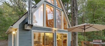 ♛Royal A-Frame♛HOT TUB★PetsOK★WoodStove★FASTwifi