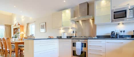 Oven, dishwasher, high chair, freezer