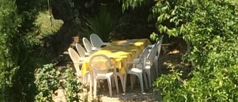 Restauration en plein air