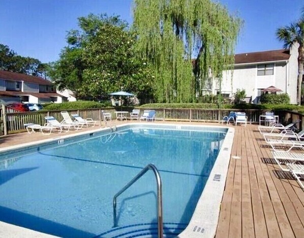 Außenpool, beheizter Pool