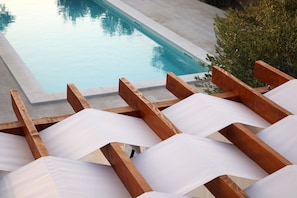Pool - Stone Villa Olea-Three Bedroom Villa with Pool (Supetar)