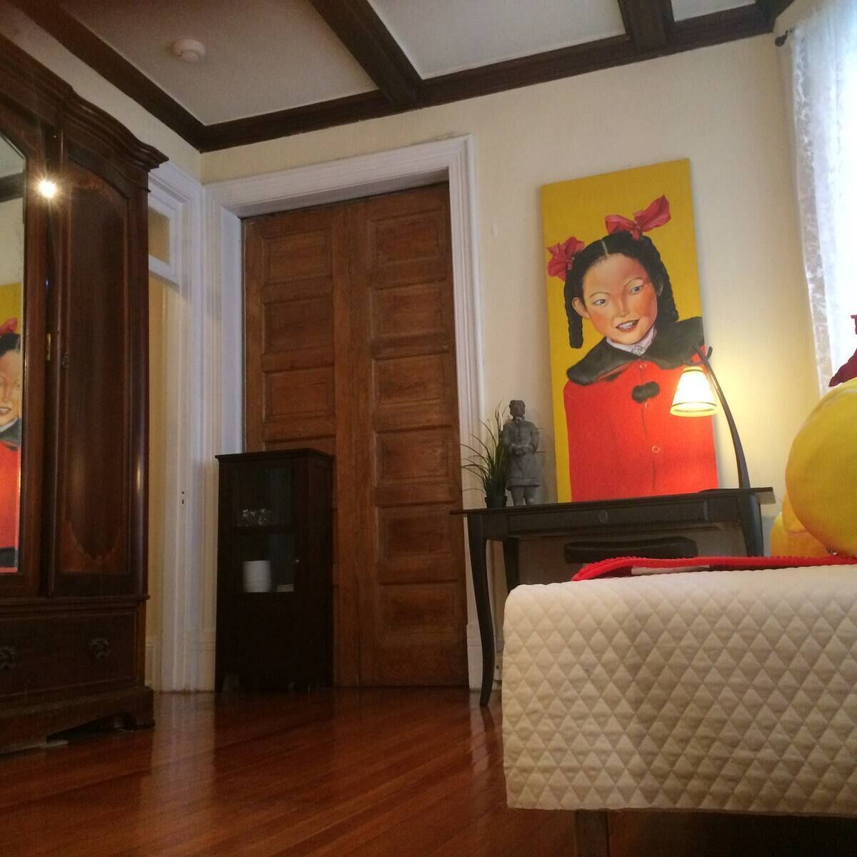 1 間睡房、書桌、熨斗/熨衫板、免費 Wi-Fi