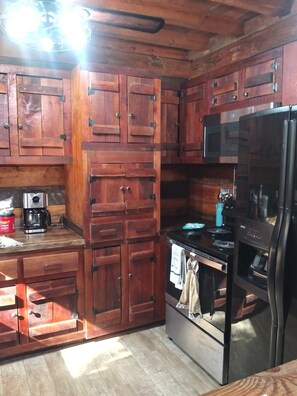 Private kitchen - Hoot Nanny's Cabin on Mossy Creek (Cleveland)