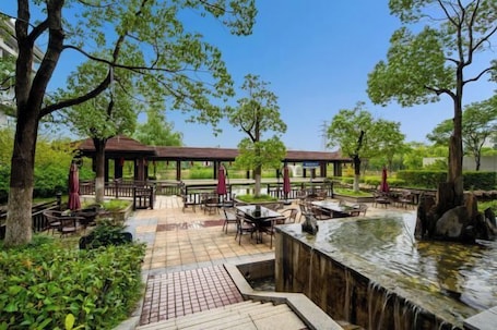 Garden. Dongtai Guest House