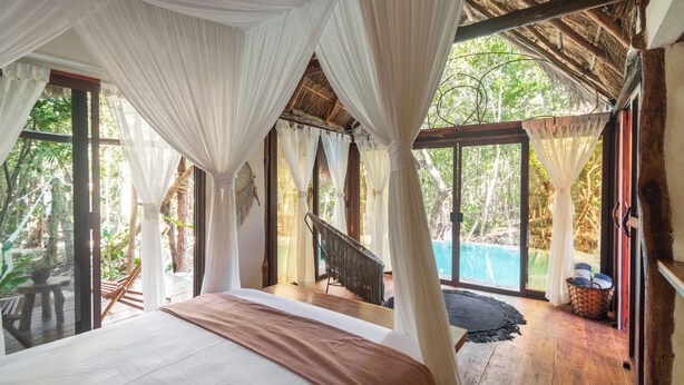 Jungle Villa Nah-Ha | View from room - Pepem Holistic Experience - Peaceful Retreat Near Tulum (Tulum)