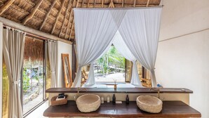 Eco Mayan Cabins | View from room - Pepem Holistic Experience - Peaceful Retreat Near Tulum (Tulum)