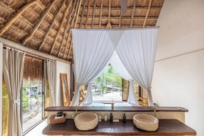 View from room - Pepem Holistic Experience - Peaceful Retreat Near Tulum (Tulum)