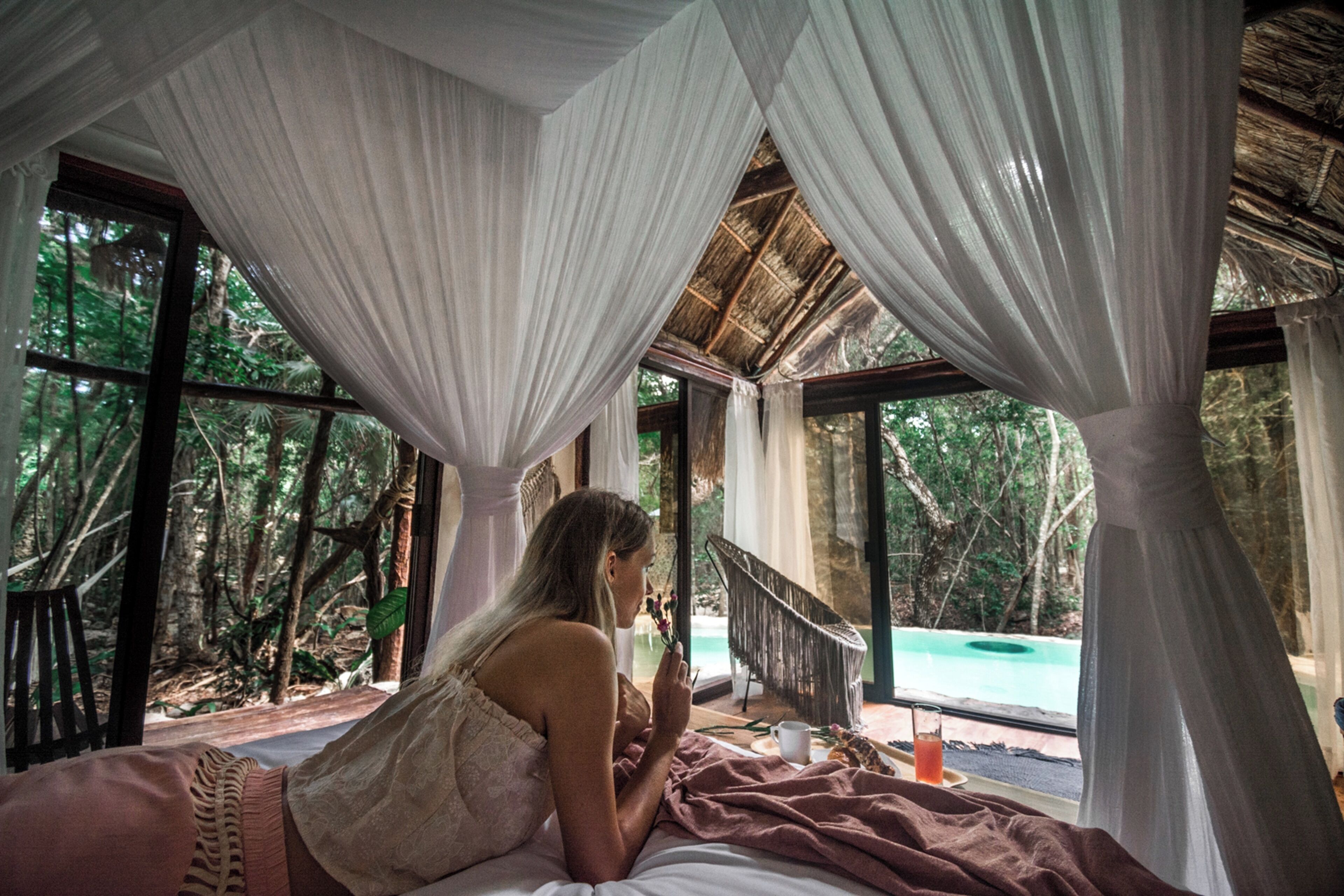 Jungle Villa Nah-Ha | Ropa de cama de alta calidad, caja fuerte, wifi gratis y ropa de cama