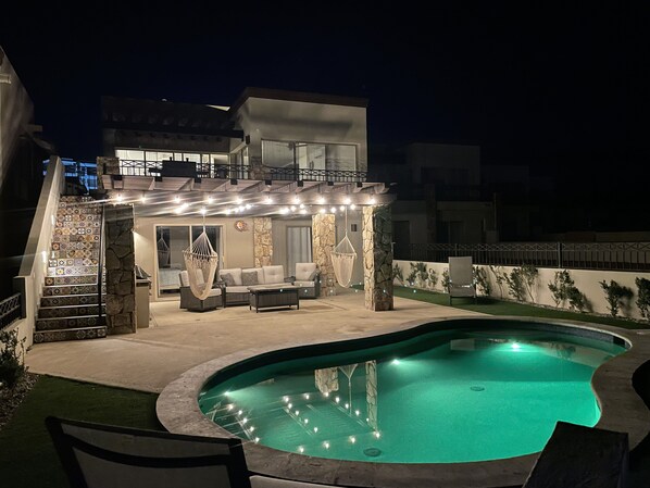 Outdoor pool - Amazing Views, Gated Community and Private Pool! (Cabo San Lucas)