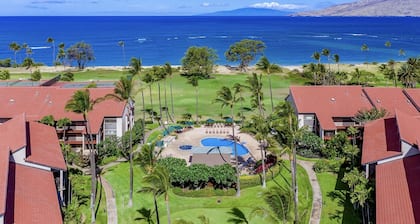 Beautiful South Shore Maui 2B/2B Condo w Ocean Views Next to Pickle Ball Courts