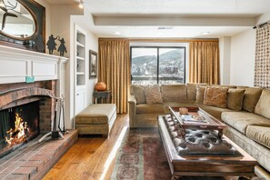 智能電視、壁爐、DVD 播放機