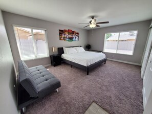 4 habitaciones y caja de seguridad en la habitación 