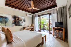 3 bedrooms, iron/ironing board, WiFi, bed sheets - Seven Kejora - Beachfront Estate - The Best Location in Sanur (Sanur)