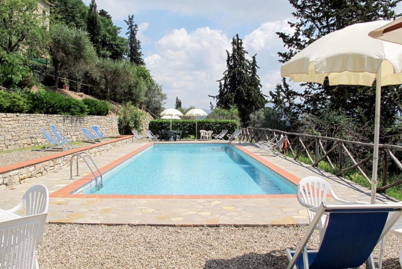 Una piscina riscaldata