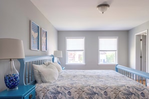 5 bedrooms, iron/ironing board, travel cot, WiFi