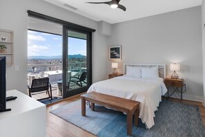 2 bedrooms, desk, iron/ironing board, WiFi