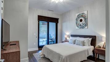 1 habitación, escritorio, tabla de planchar con plancha y wifi