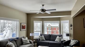 Televisor intel·ligent, llar de foc i estèreo