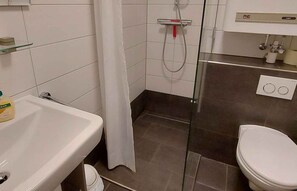 Ducha y secador de pelo