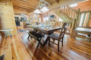 Cabin, 3 Bedrooms | Private kitchen | Fridge, oven, coffee/tea maker, toaster - Absolute Bearadise 3 Bedroom Cabin by RedAwning (Sevierville)