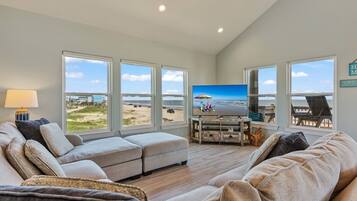 Rumah, 3 kamar tidur | Area keluarga | Smart TV dan layanan streaming