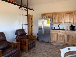 小屋, 1 间卧室 | 私人厨房 | 冰箱、烤面包机