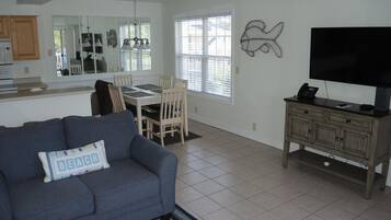 Condo, 1 Bedroom | Living area | TV