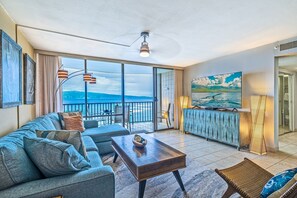 Leilighet, 2 soverom | Oppholdsområde | Smart-TV