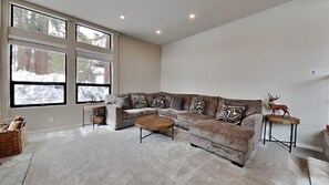 Appart'hôtel, 2 chambres | Coin séjour