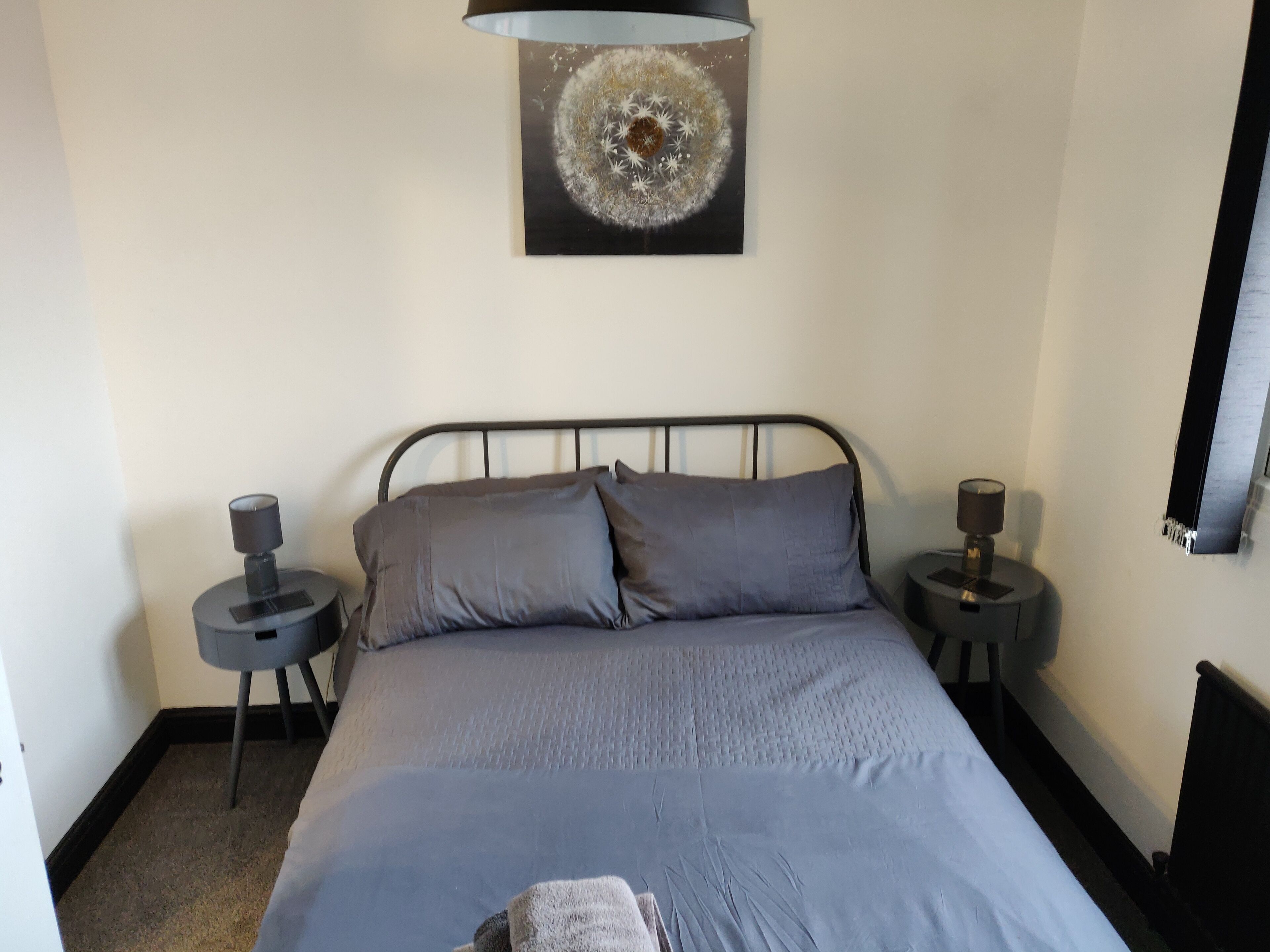 1 bedroom, iron/ironing board, Internet, bed sheets