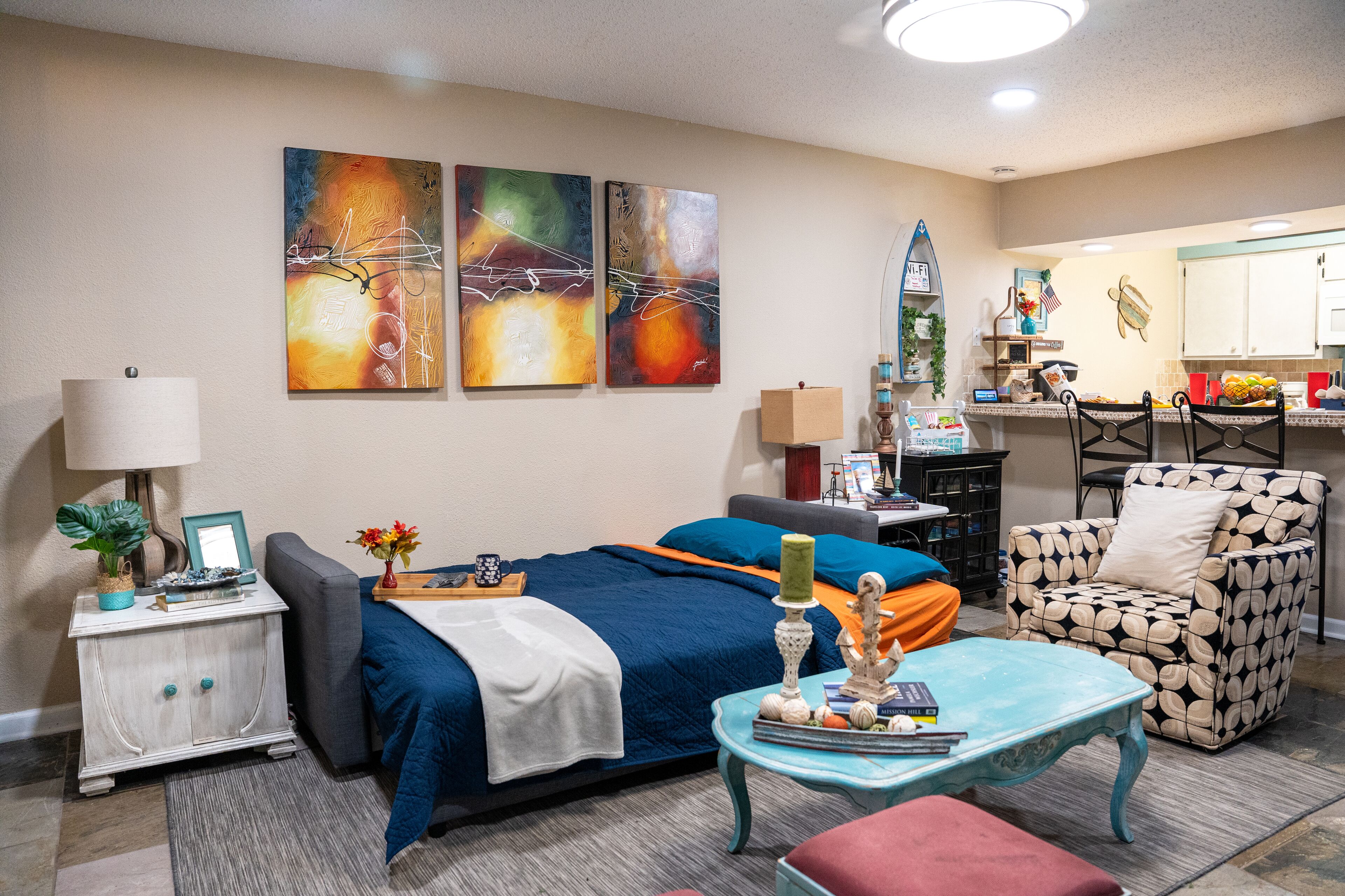 1 bedroom, iron/ironing board, travel cot, free WiFi