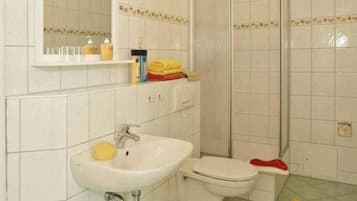 Dusche, Handtücher