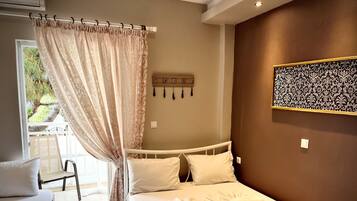 1 quarto, roupa de cama