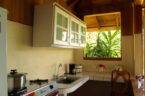 Bungalow, 1 Bedroom, Balcony | Interior - Bungalow Casa Bosque, With Balcony and sea View (Drake Bay)