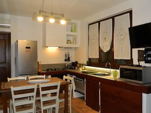 Casa, 2 camere da letto, patio, vista giardino | Interni