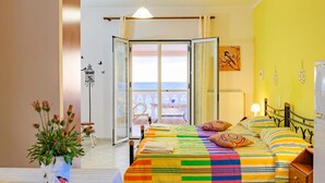 Căn hộ, 1 phòng ngủ, hút thuốc, ban công