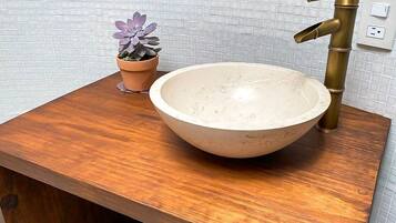 Casa, 1 habitación, para fumadores, patio | Baño