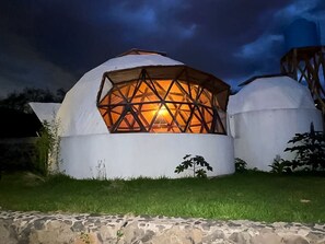 Entrada de la propiedad