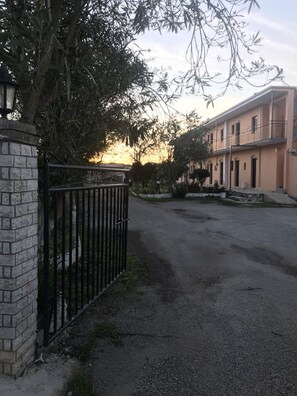 Room, 1 Bedroom, Smoking, Private Pool | Property entrance - Room-studio Banos Apartments and Swimmin (Corfu)