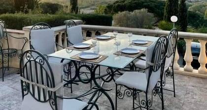 Villa sur le Domaine de Font Mourier Ă 2,5 km de la mer