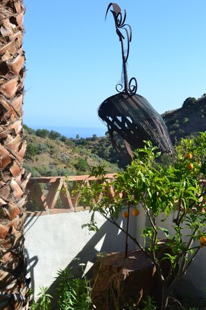 Exterior detail - Bungalow for 6 persons, pool, AC, sea view, sand beaches in Torre del Mar (Arenas, Málaga)