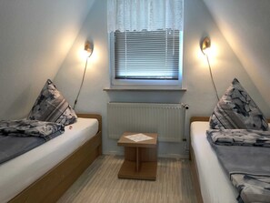 2 chambres, Wi-Fi, literie fournie